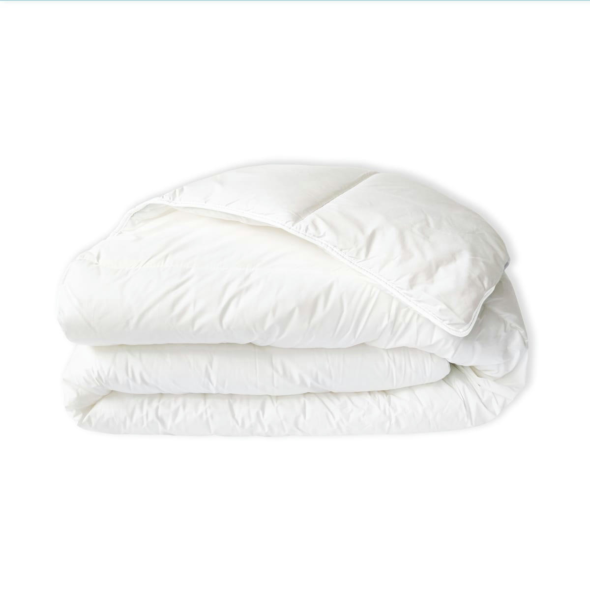 HUGUETTE - Couette TEMPÉRÉE Extra-Douce - Coton Bio  140x200 cm - Wake Me Green