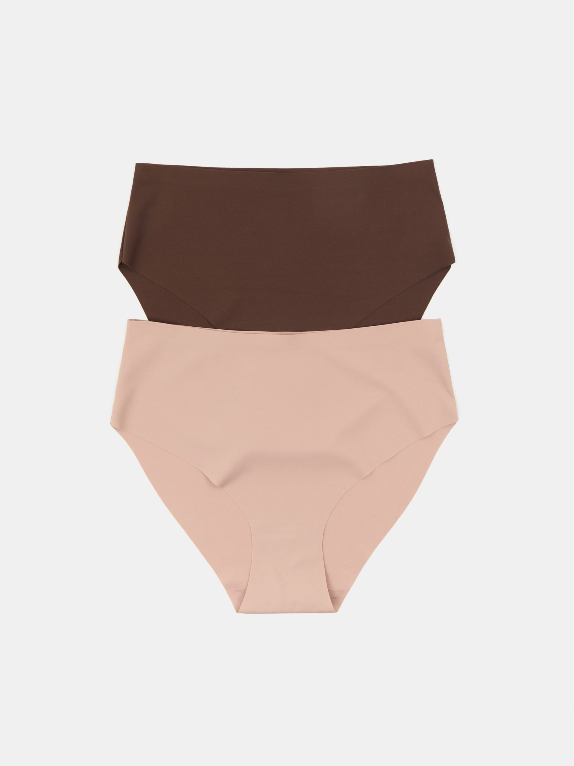 Bezszwowe majtki figi z wysokim stanem 2 pack