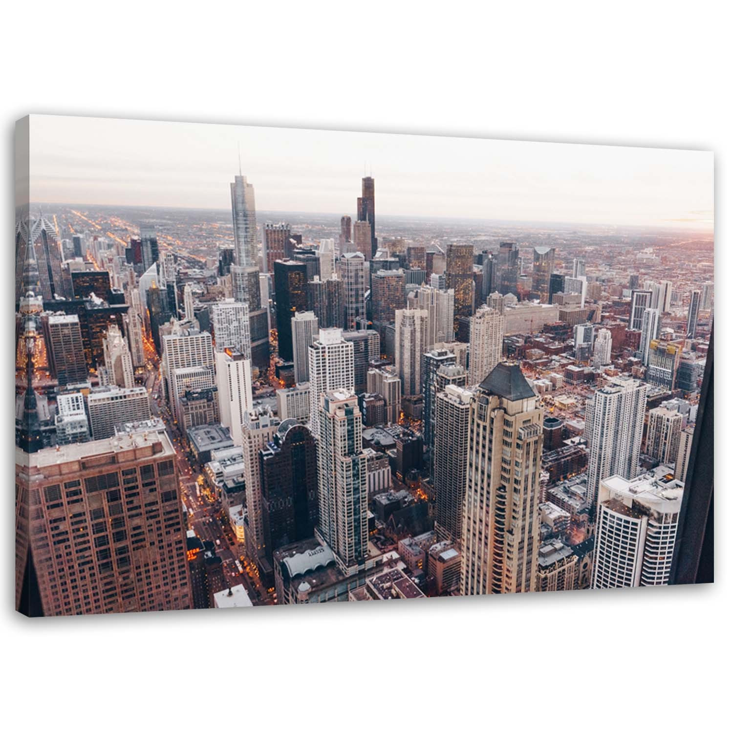 Feeby Obraz na płótnie Chicago miasto architektura 60x40