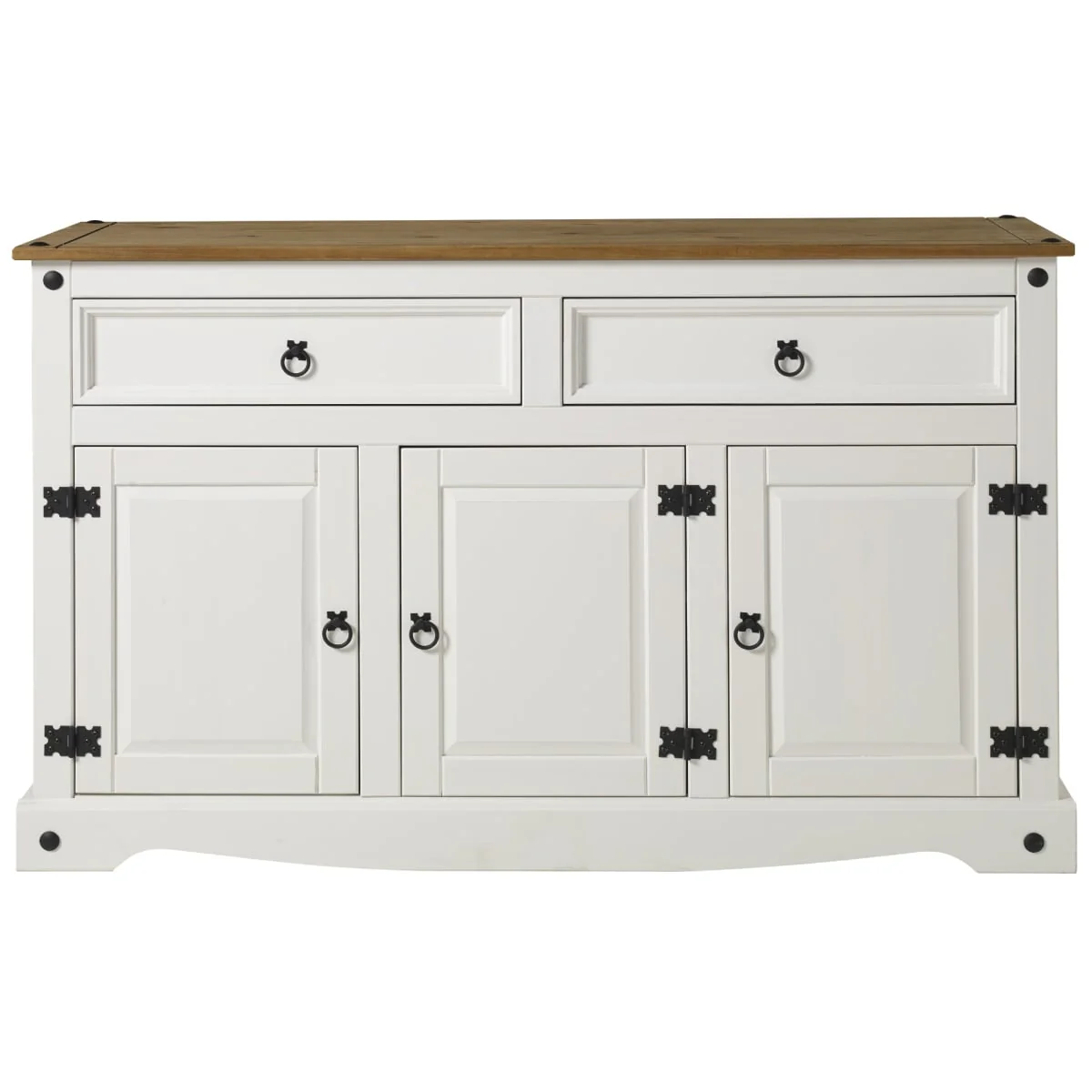 Wood Buffet Sideboard Farmhouse - Corona Collection | Furniture Dash - N/A