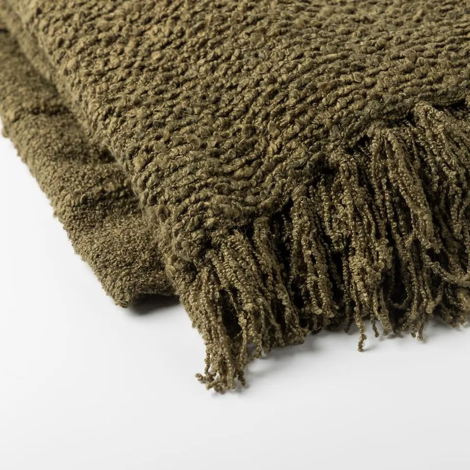 Plaid Senna - Military Olive - 140x180 cm