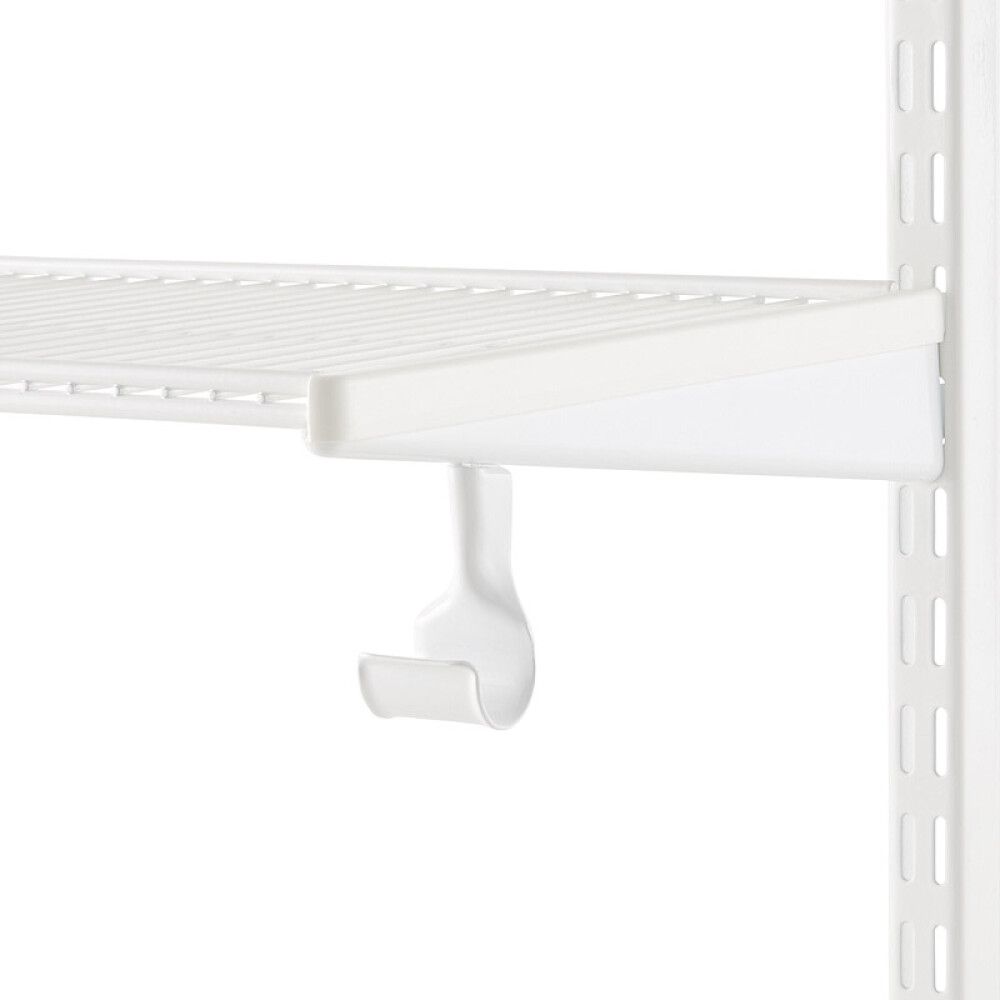 KNEKT ELFA FOR GARDEROBESTANGHOLDER 320MM HVIT