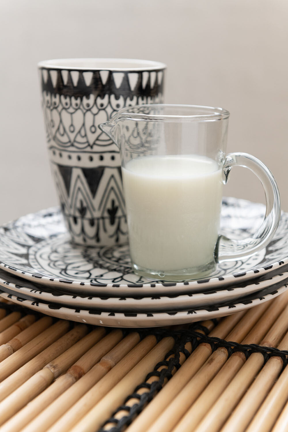 J-Line karaf Ella - glas - transparant - small