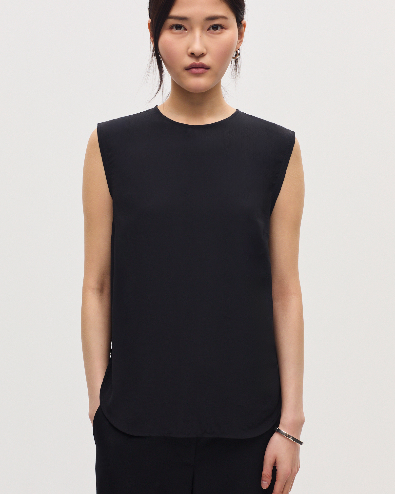 Top sans manches fluide