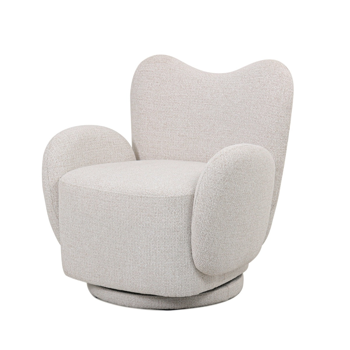 DÉJA Living Draaifauteuil Lola - Stof - Off-White