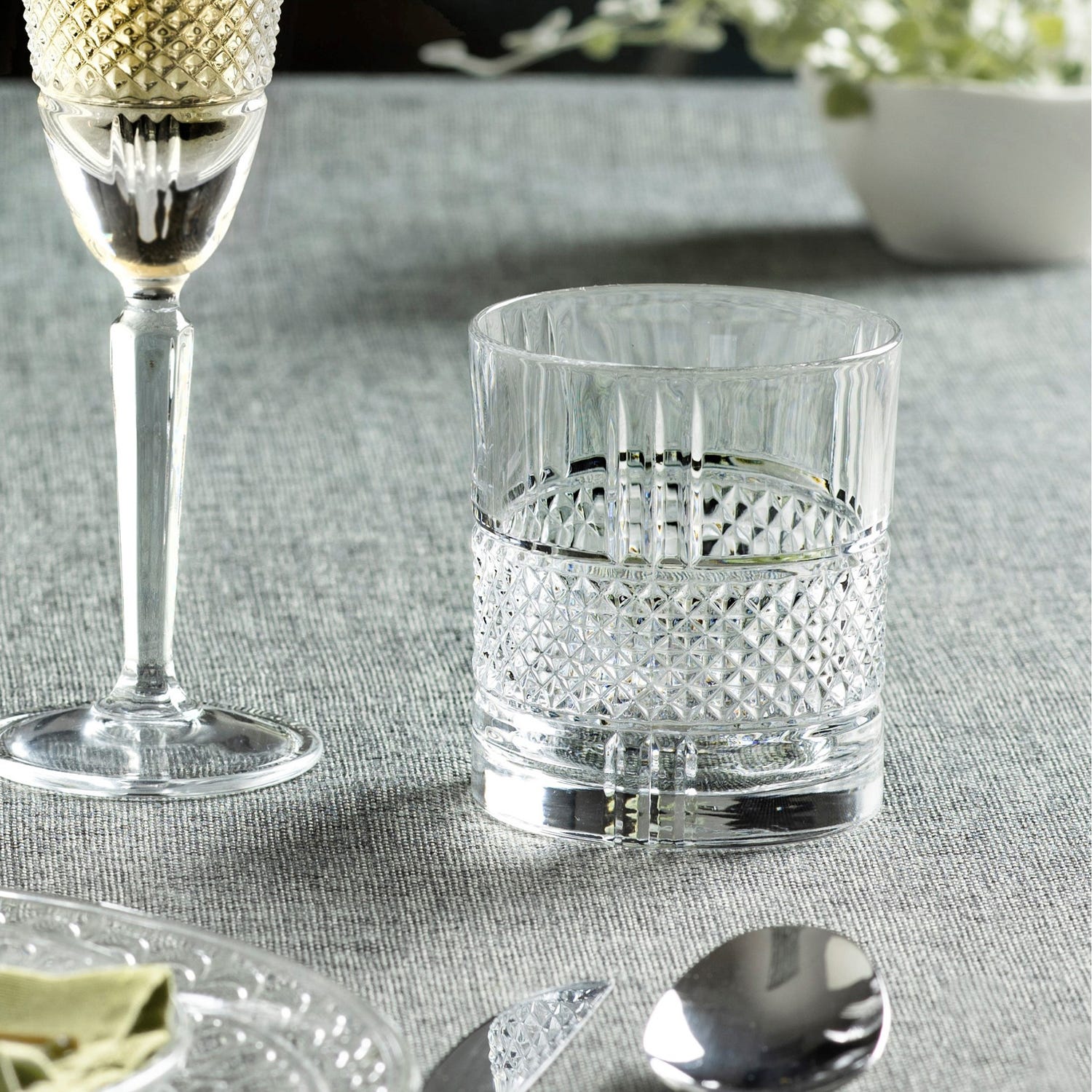 Set bicchieri acqua RCR, in vetro da 6 pezzi