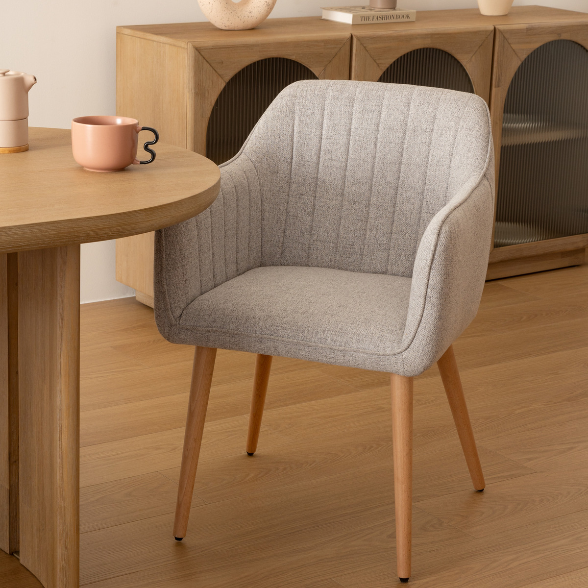 Table armchair "Visoca" Gray