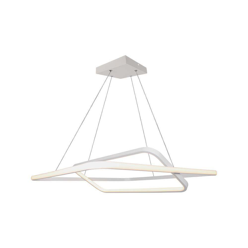 Lampa wisząca VT-7909 biała LED 1x48W Ciepła biel 5150lm V-TAC