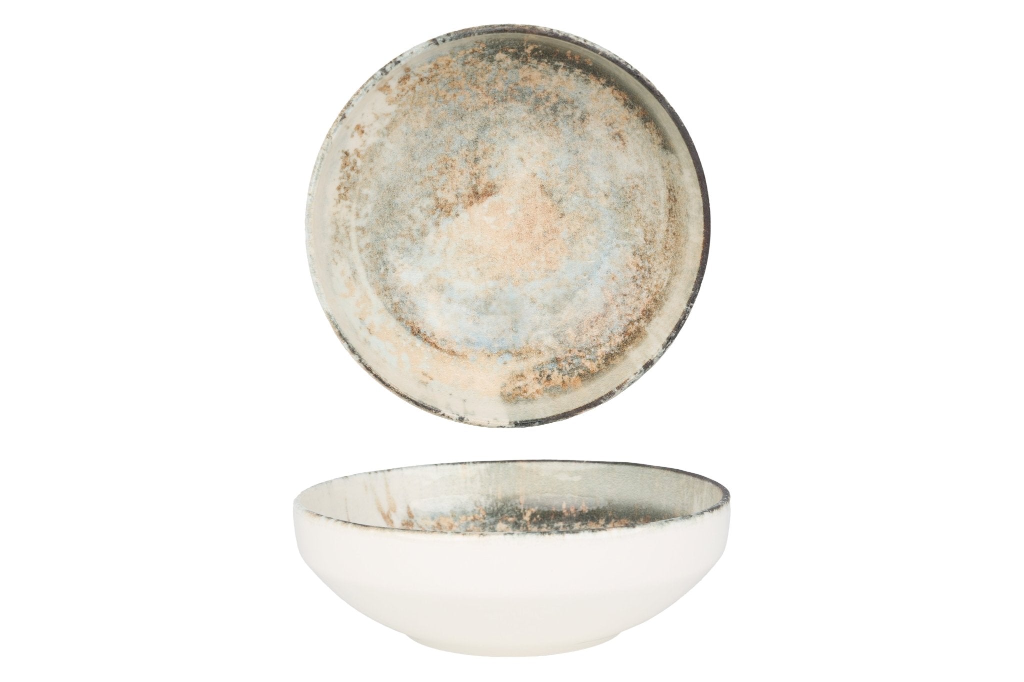 Rinart Kommetje - Obvara - Porselein - 13 cm (330cc) - set van 6