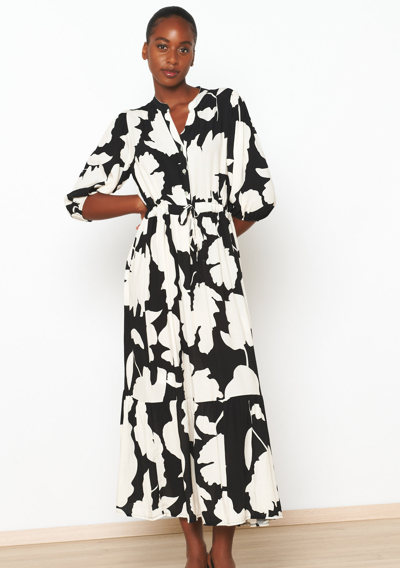Maxi-jurk met print