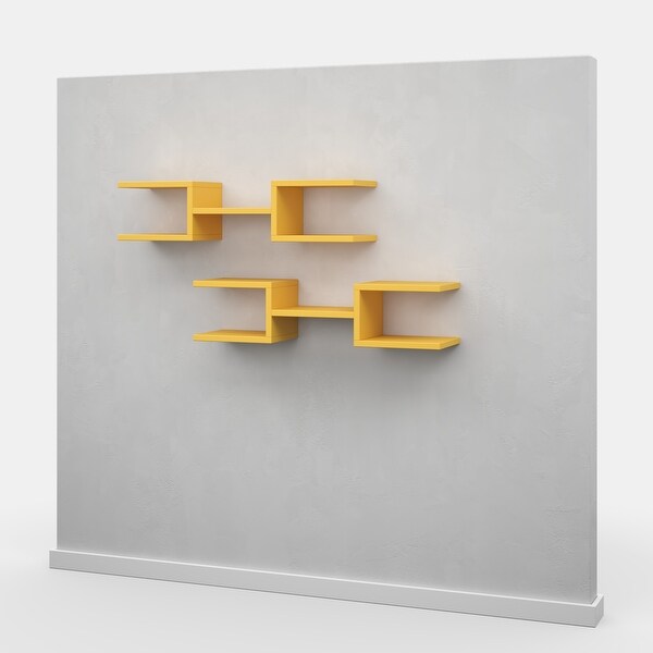 Welby Modern Wall Shelf - 6.69'' H x 29.53'' W x 7.87'' D