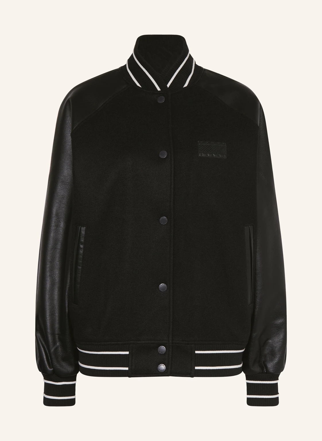 TOMMY JEANS College-Jacke im Materialmix