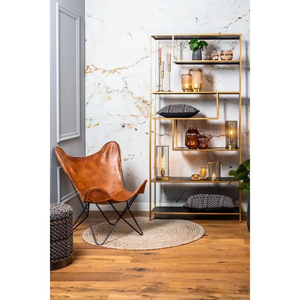 Bloempot Genolu - Zwart - &Oslash;50 &Oslash;38,5cm