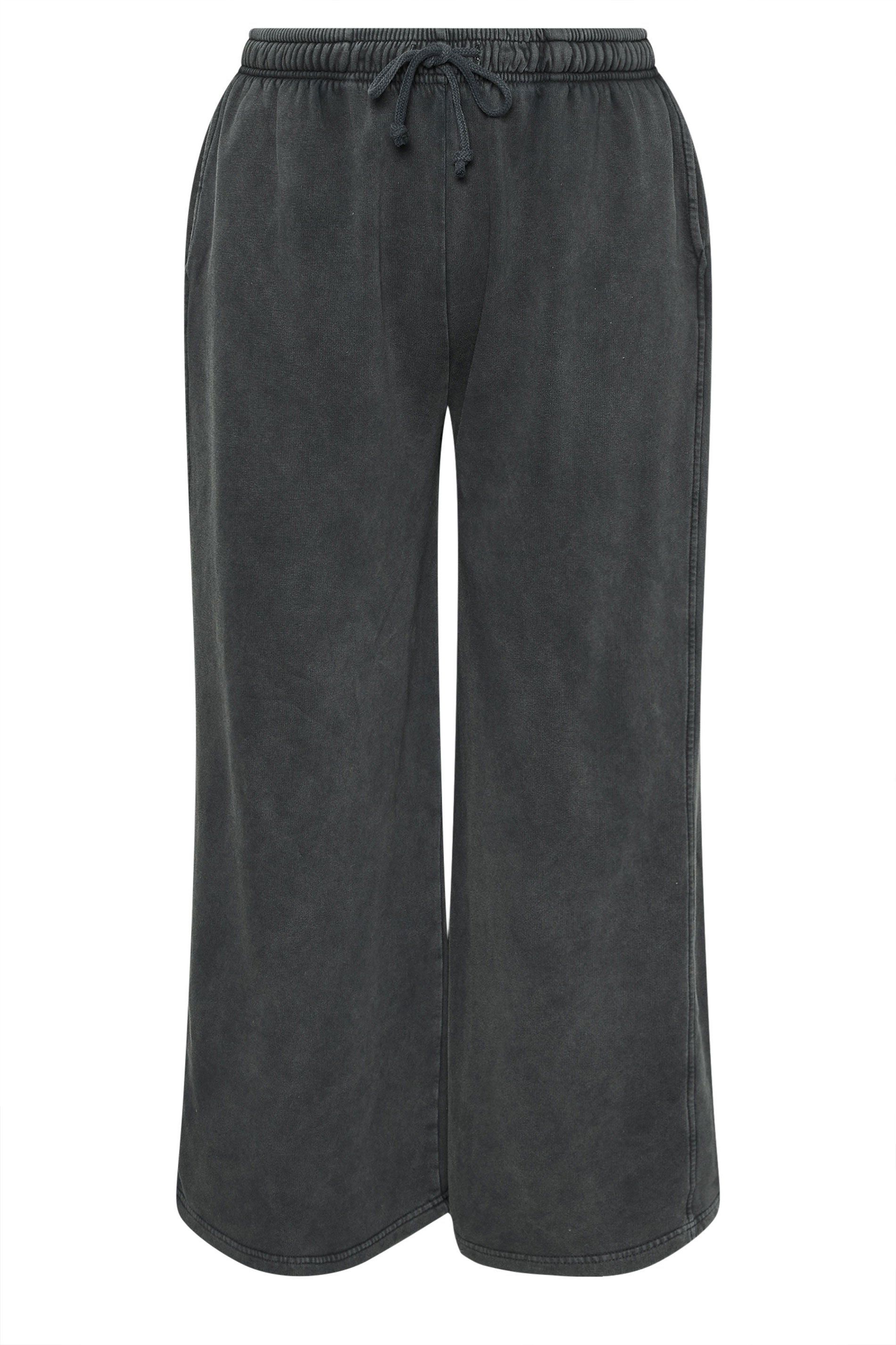 Yours Washed Wide Leg Joggers