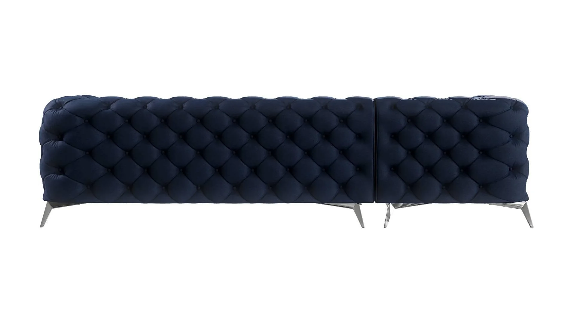 Hoekbank Noralie links velvet