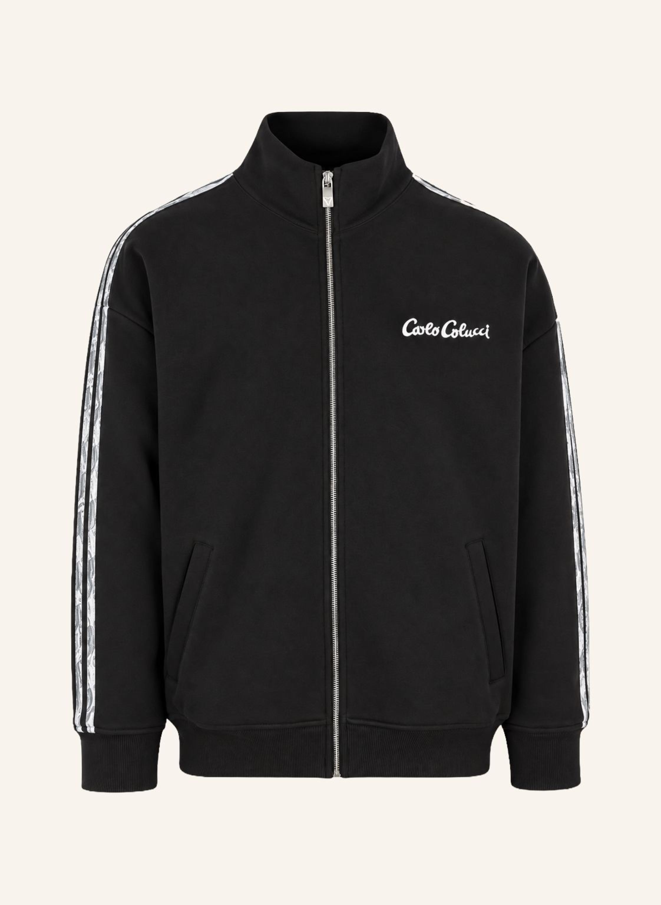 CARLO COLUCCI Sweatjacke - Stripe Club FOSCARO