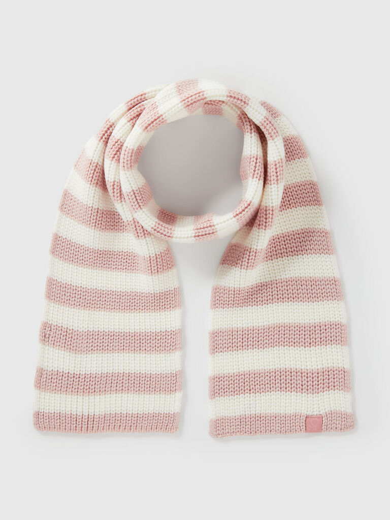 Scarf with multicolor stripes