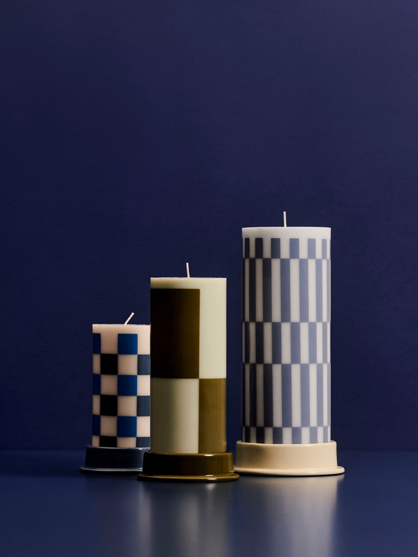 Column candle anthracite t.m - hay anthracite