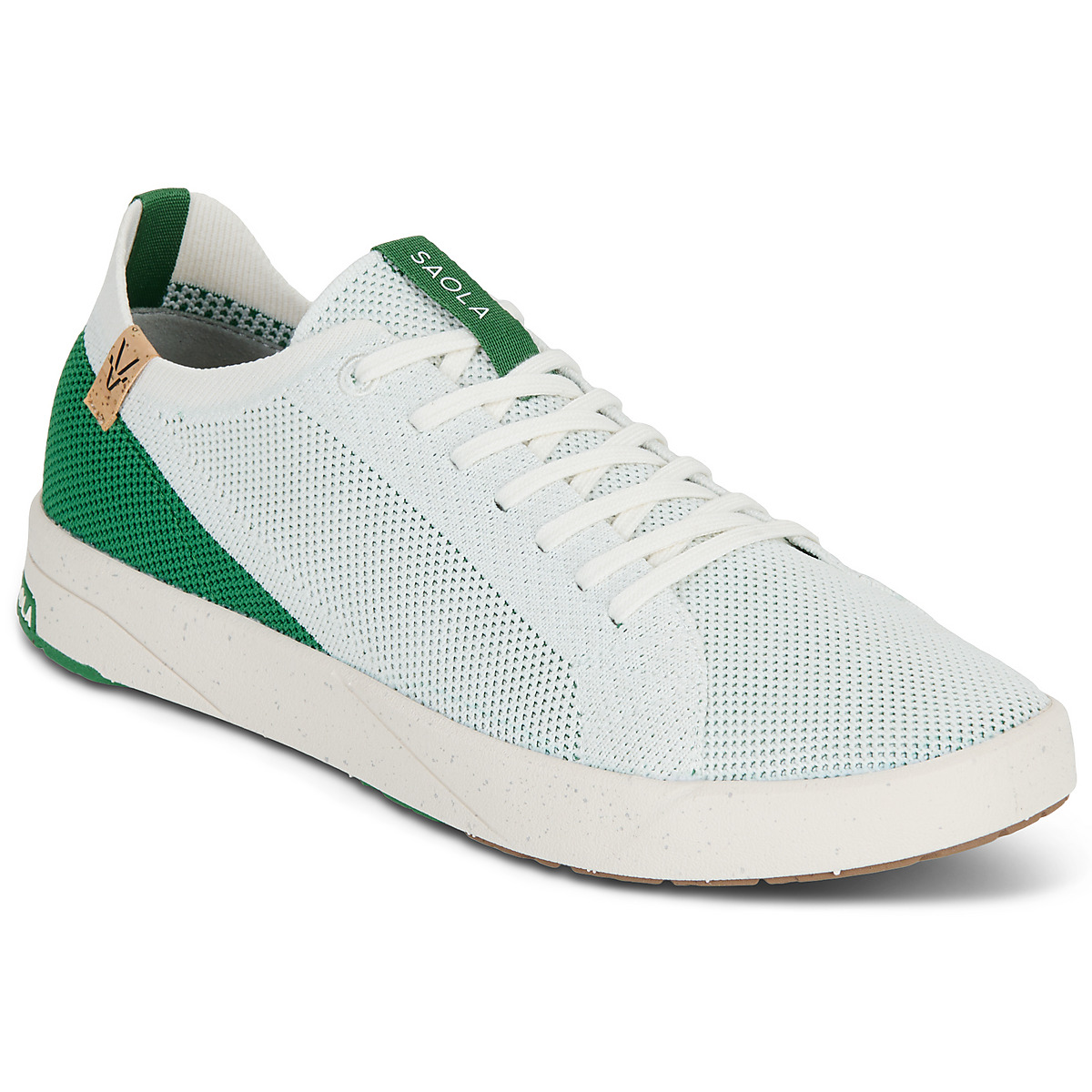 Saola - CANNON KNIT 2.0 - White / Green