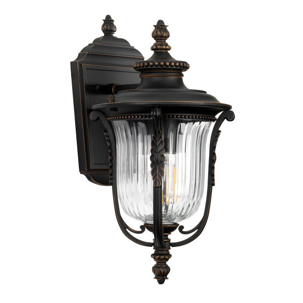 Kinkiet zewnętrznyciemny brąz Luverne 1xE27x60W IP44 Kichler