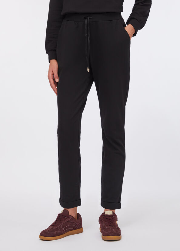 Pantaloni jogging in felpa