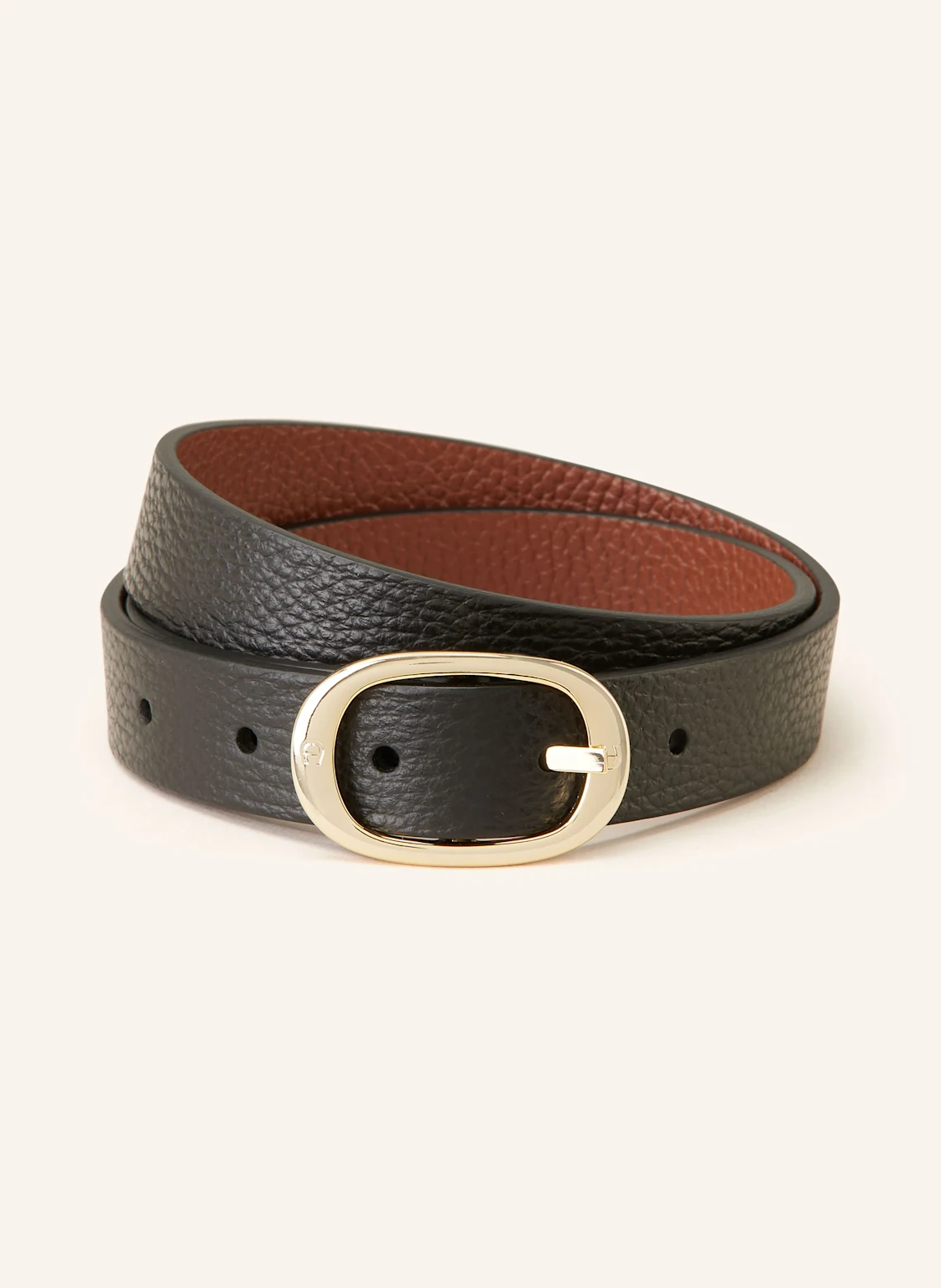 AIGNER Ledergürtel CASUAL zum Wenden