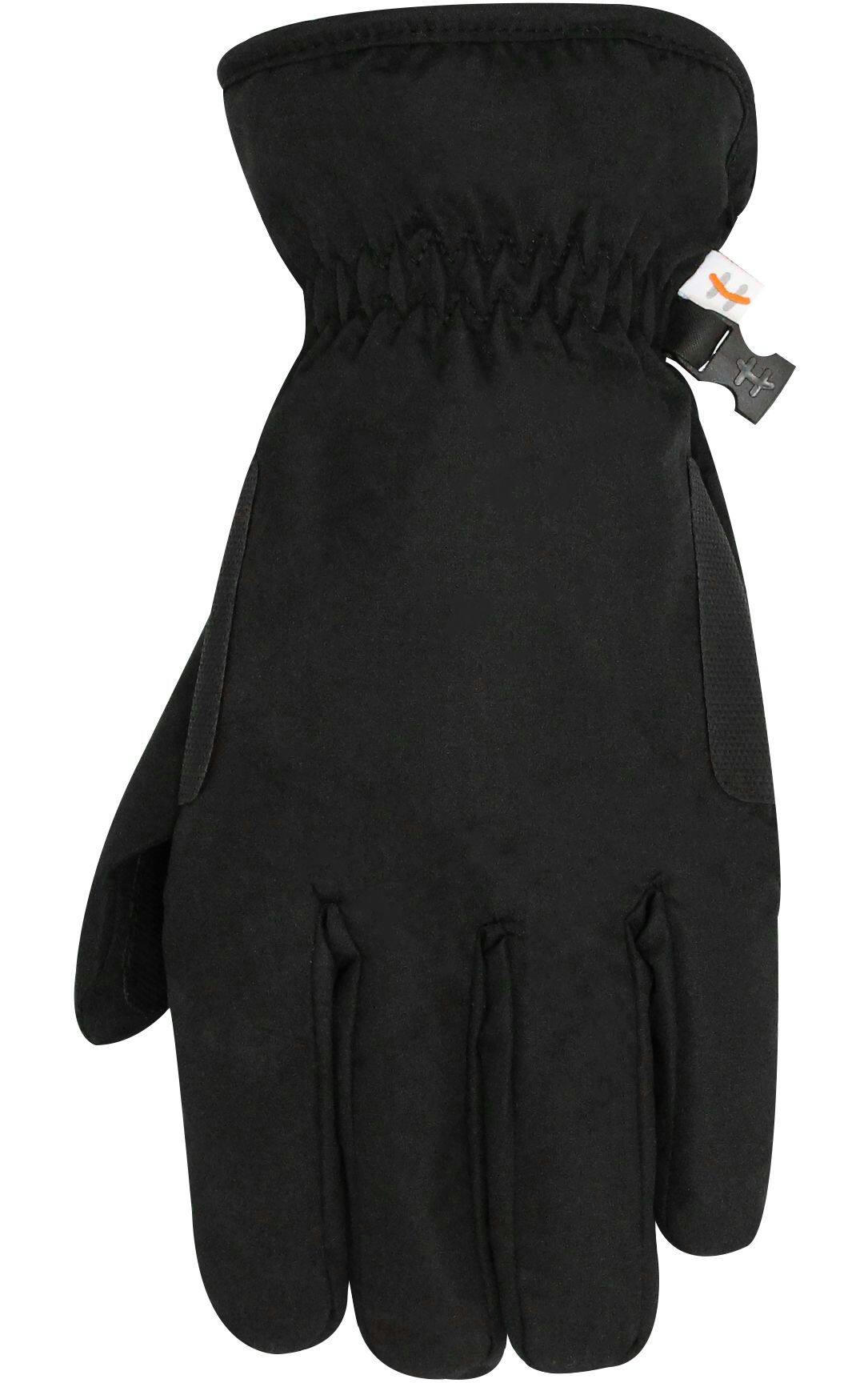 Hot Paws Men's Microsuede Thermal Insulated Winter Gloves with No-Slip Palm Grips