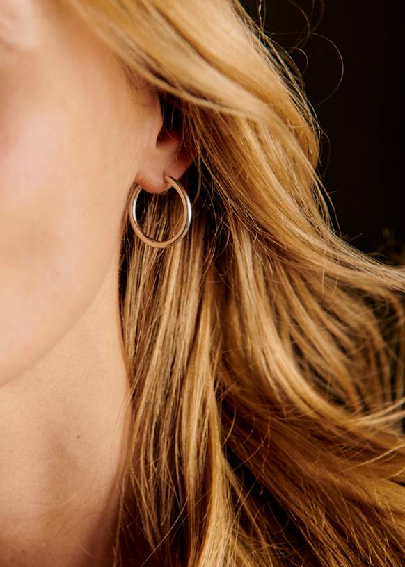 Eva Medium Hoops