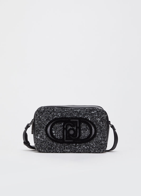 Borsa a tracolla media chevron