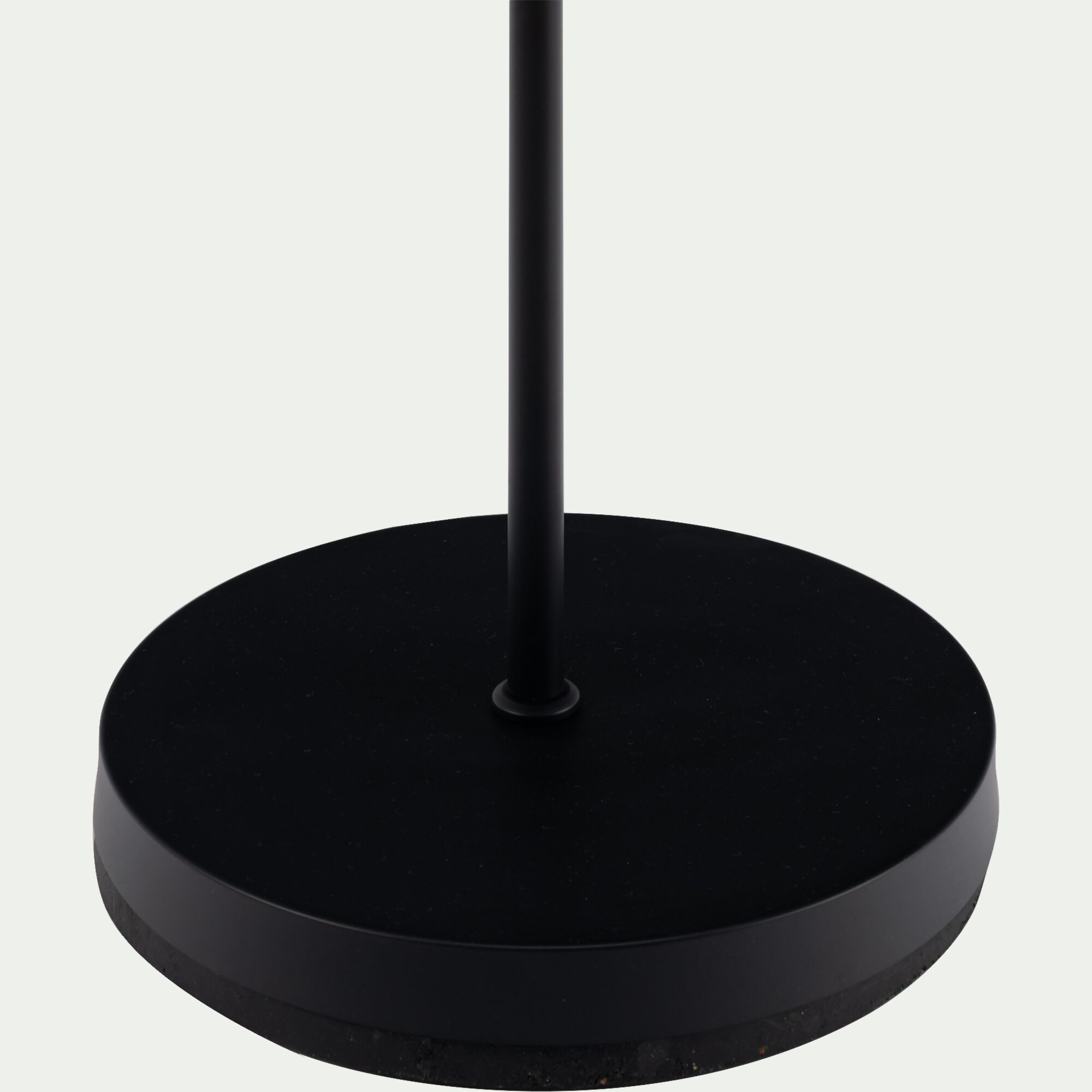 MILNA - Lampadaire arc électrifié en métal - noir
