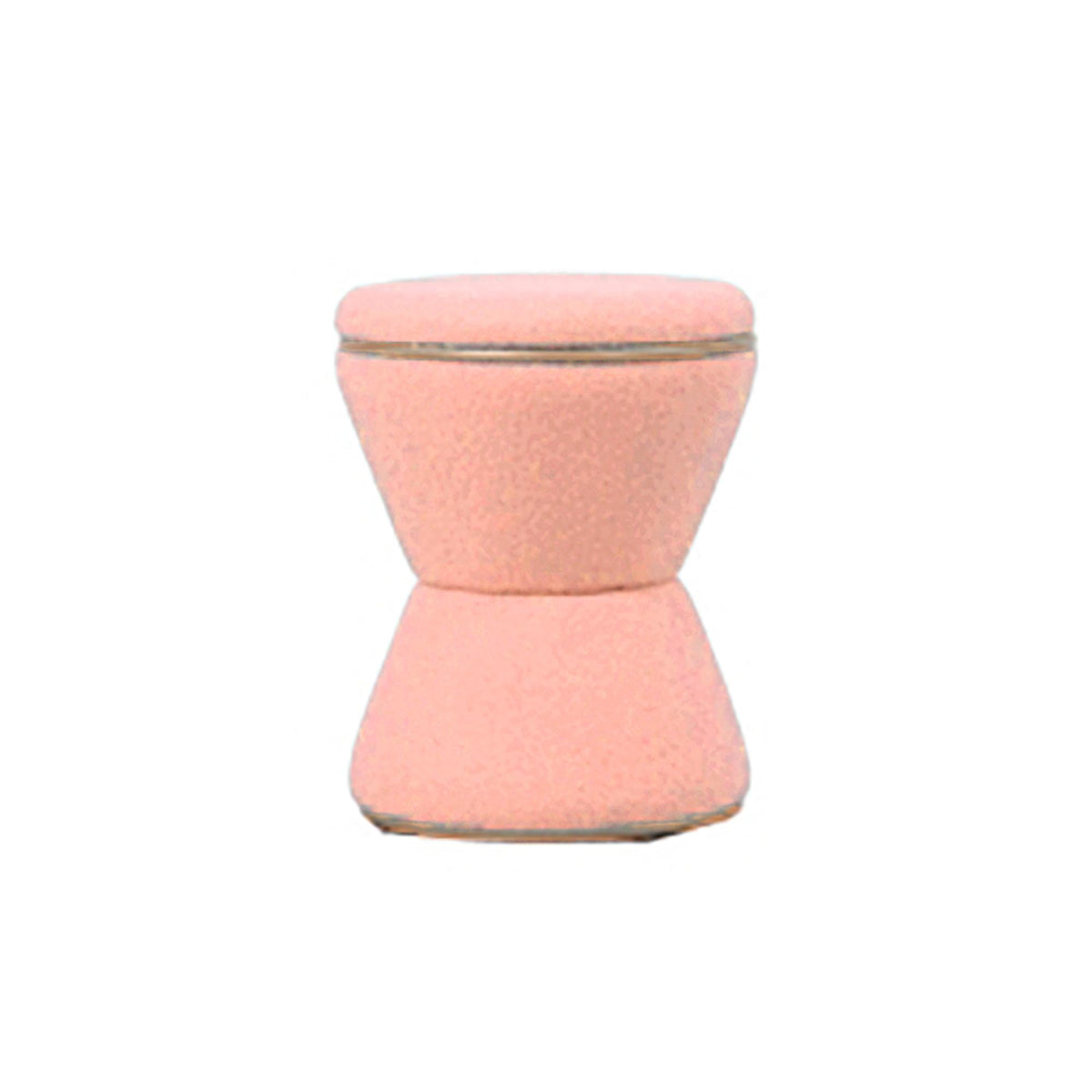 Leitmotiv poef Gustar - roze - 38.5x38.5x43cm