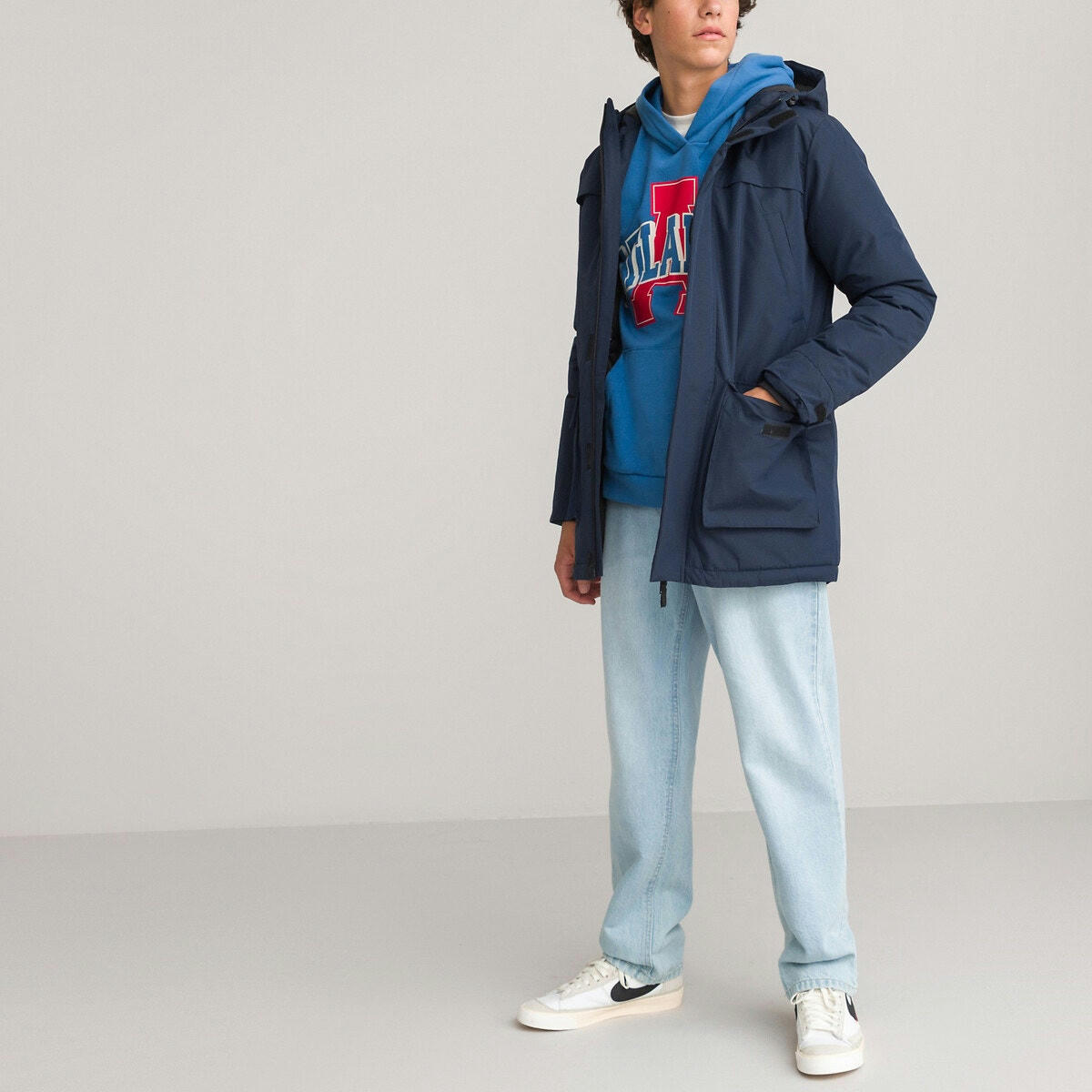 Parka chaude à capuche