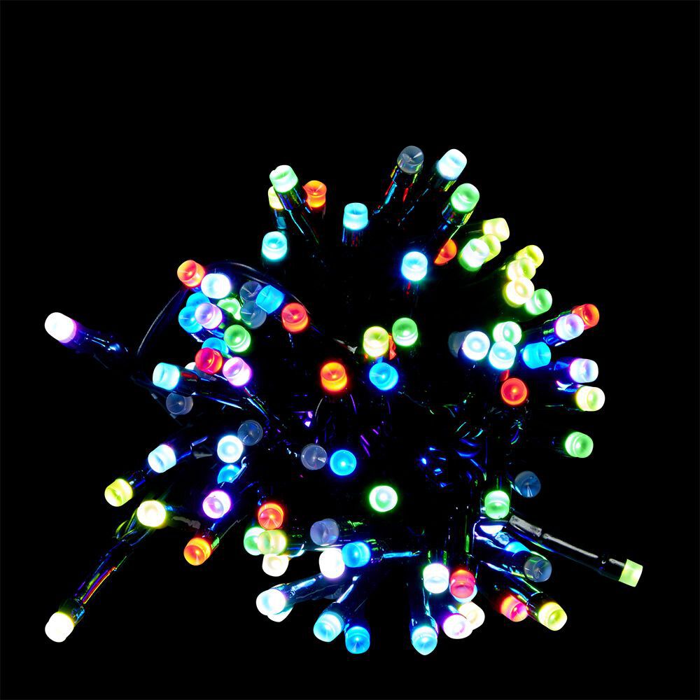 Guirlande électrique 100 LED 10 m d'éclairage avec APPLICATION SMARTPHONE