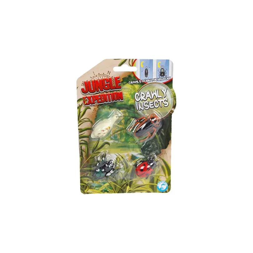 Spielset 4er-Set Insekten Fensterläufer
