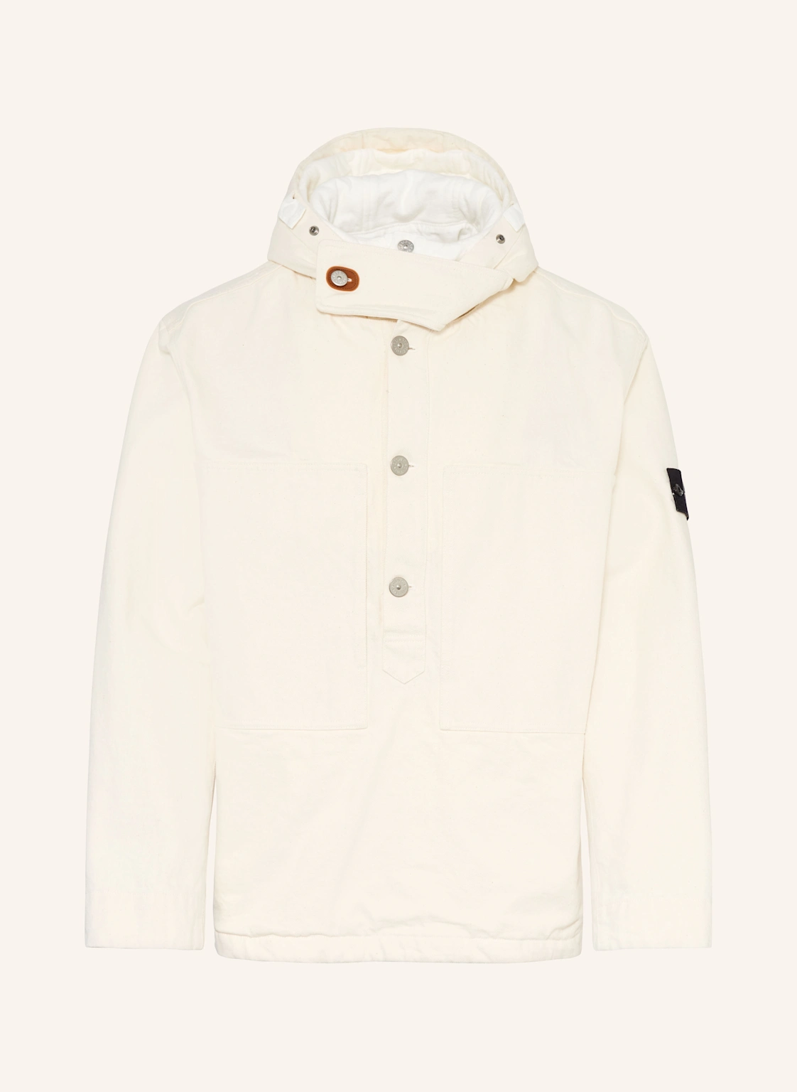 STONE ISLAND Schlupfjacke mit herausnehmbarer Blende