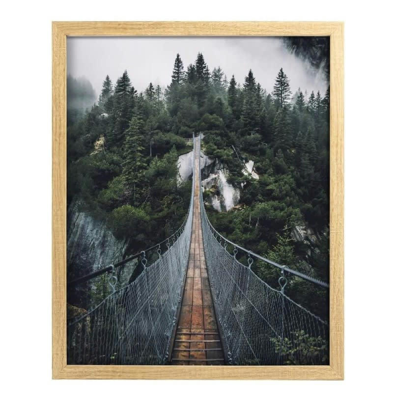 PONTON - Photo encadrée baguette en bois FSC recyclable 30x40