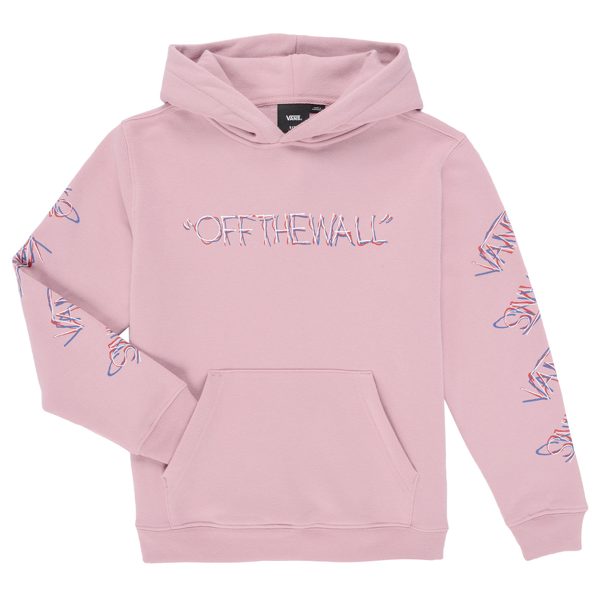 Vans - B SCRIBBLED PAST PULLOVER - Pink