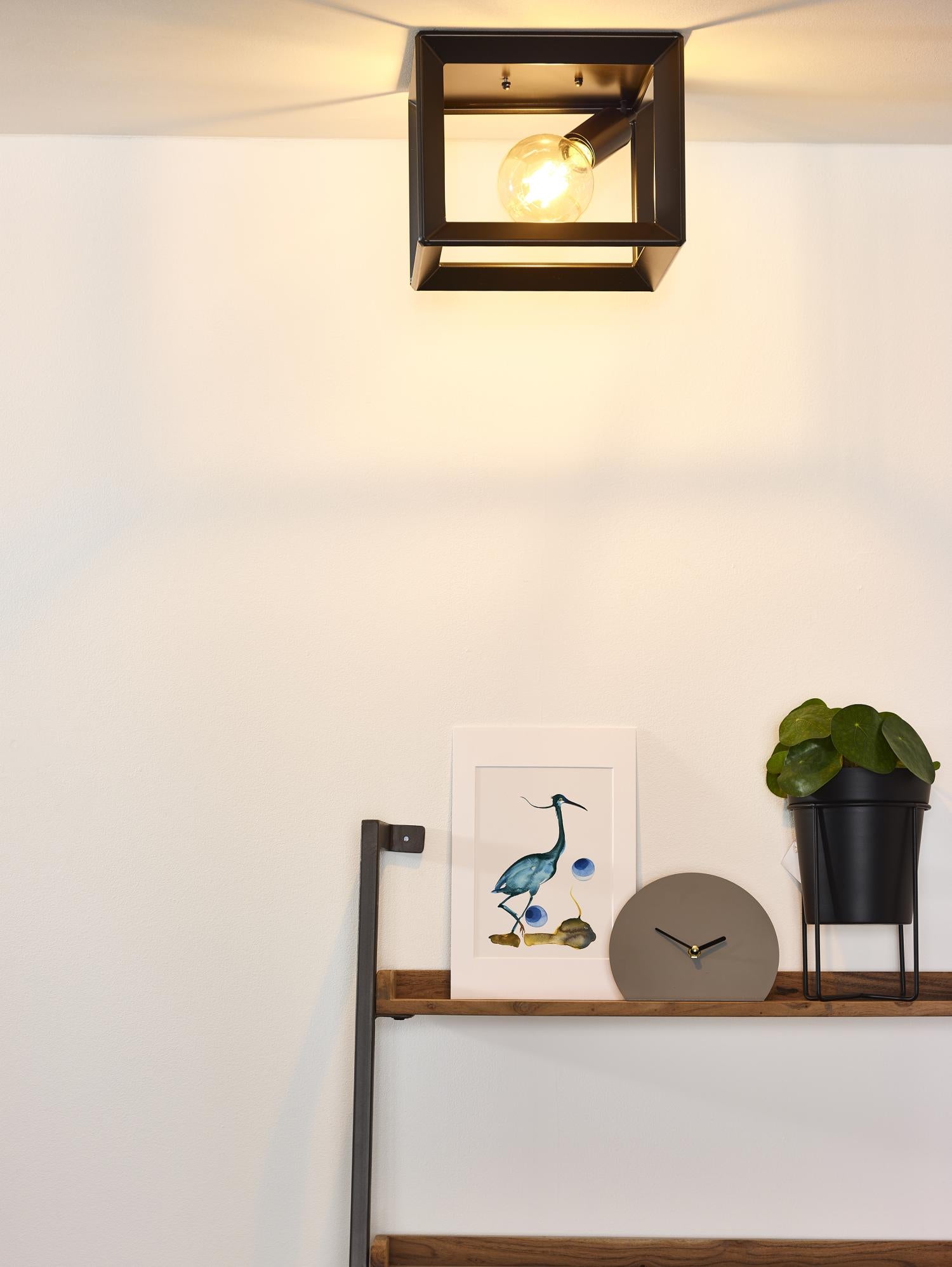 Lucide THOR Plafonnière - Grijs ijzer