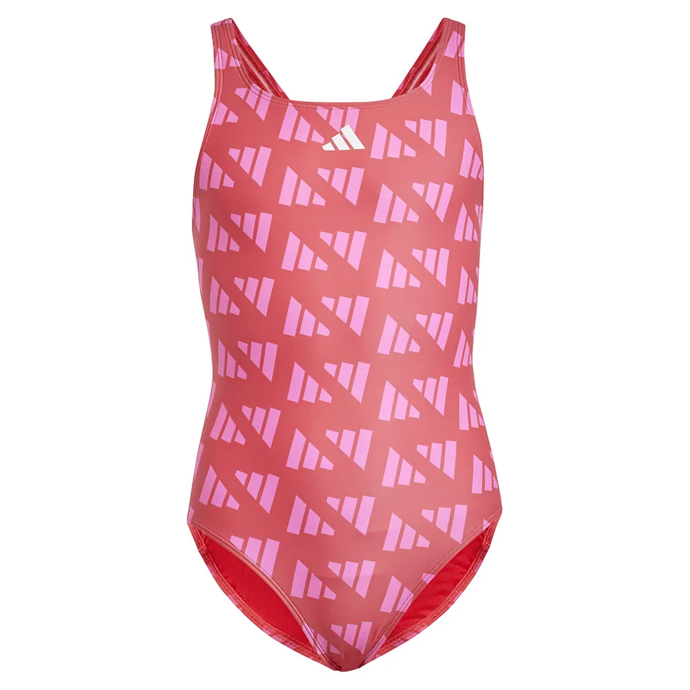adidas Logo Graphic V Back swimsuit