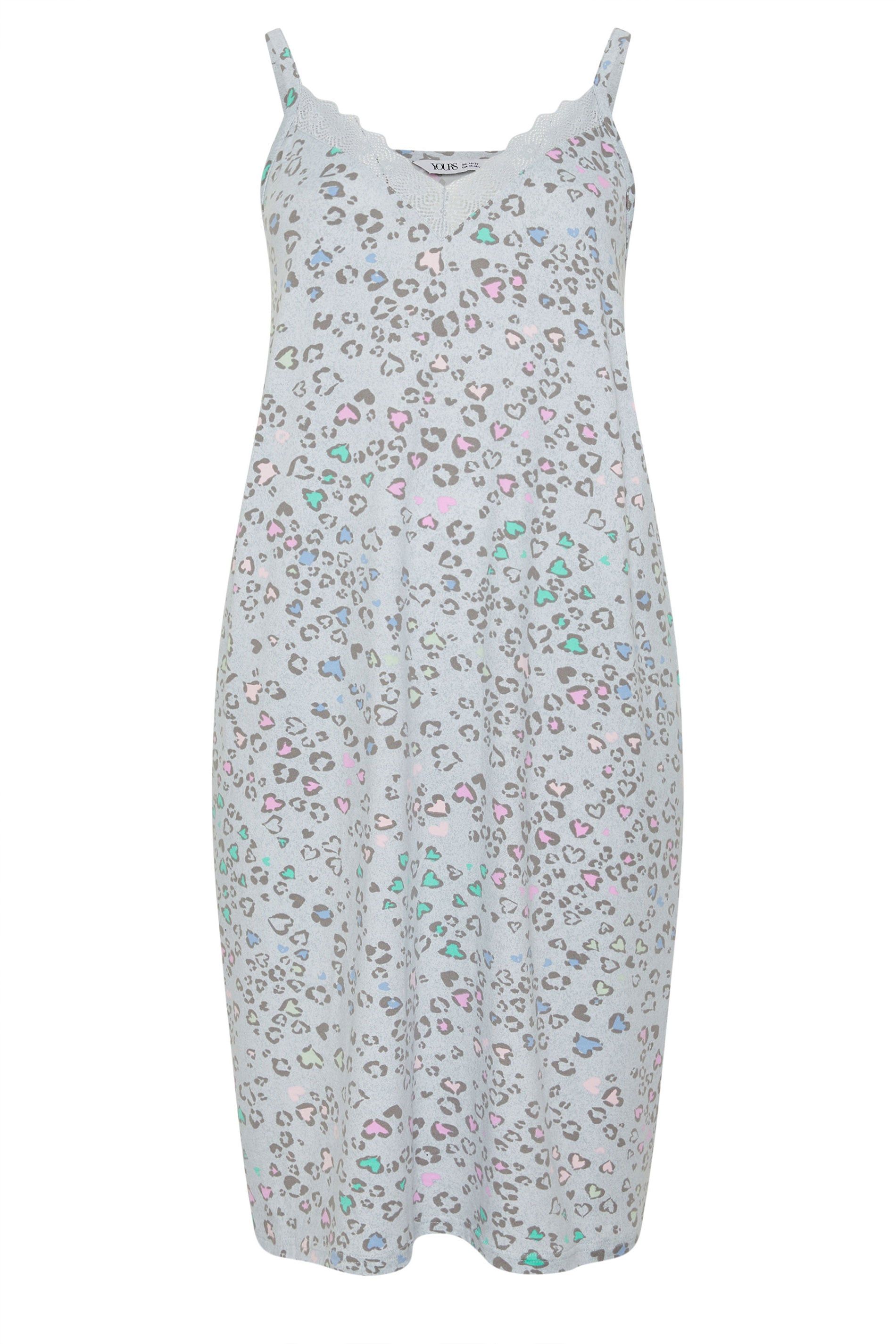 Yours Leopard Print Soft Touch Chemise Nightdress