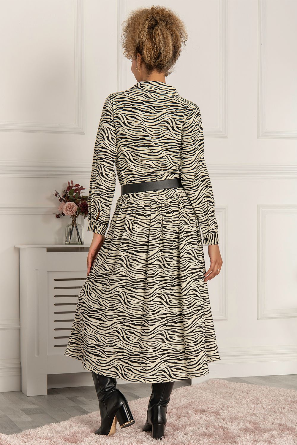 Jolie Moi Shirt Smock Maxi Dress