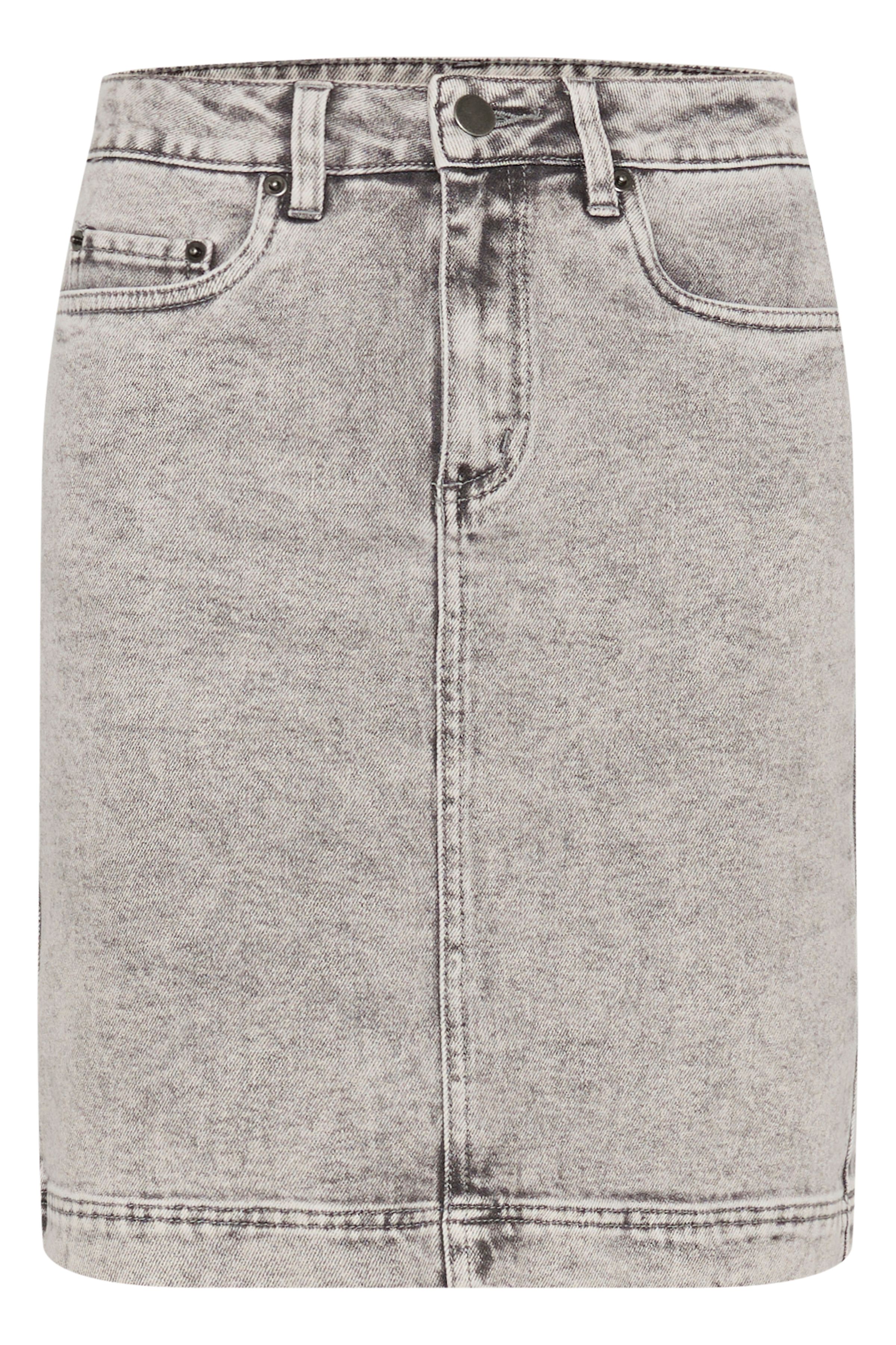 Kaffe Washed Denim Skirt
