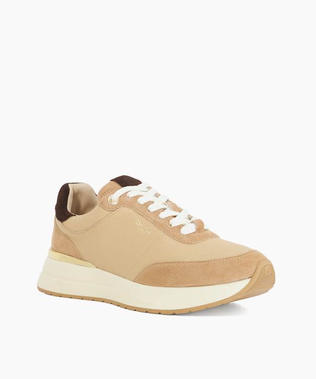 Emotion Camel - Lace Up Runner Trainers