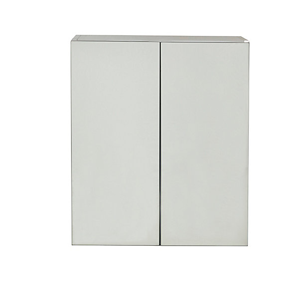 Armoire de toilette miroir l.60 x H.60 x P.15 cm, GoodHome Imandra