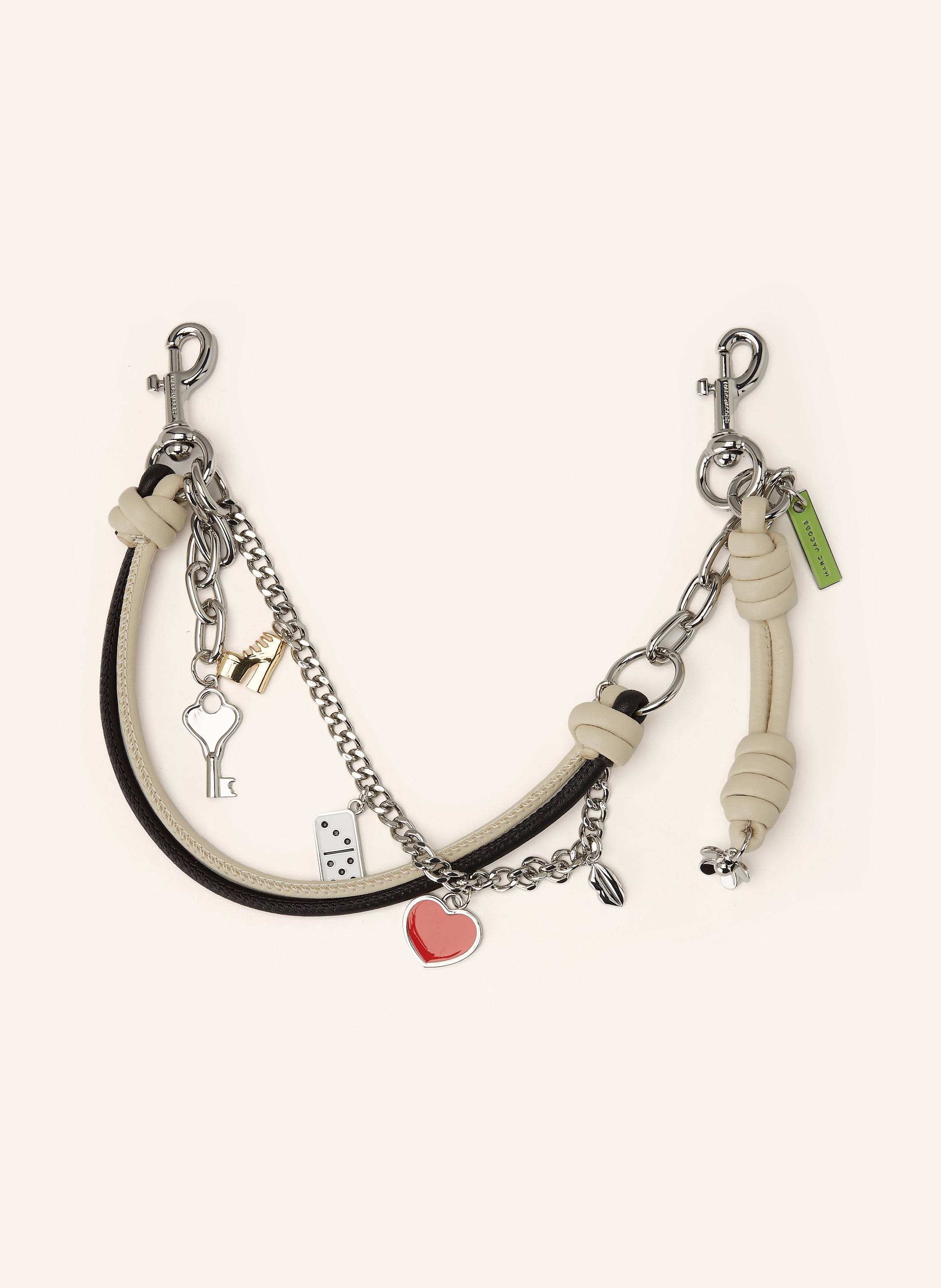 MARC JACOBS Taschenanhänger THE MINI ICON CHAIN CHARM