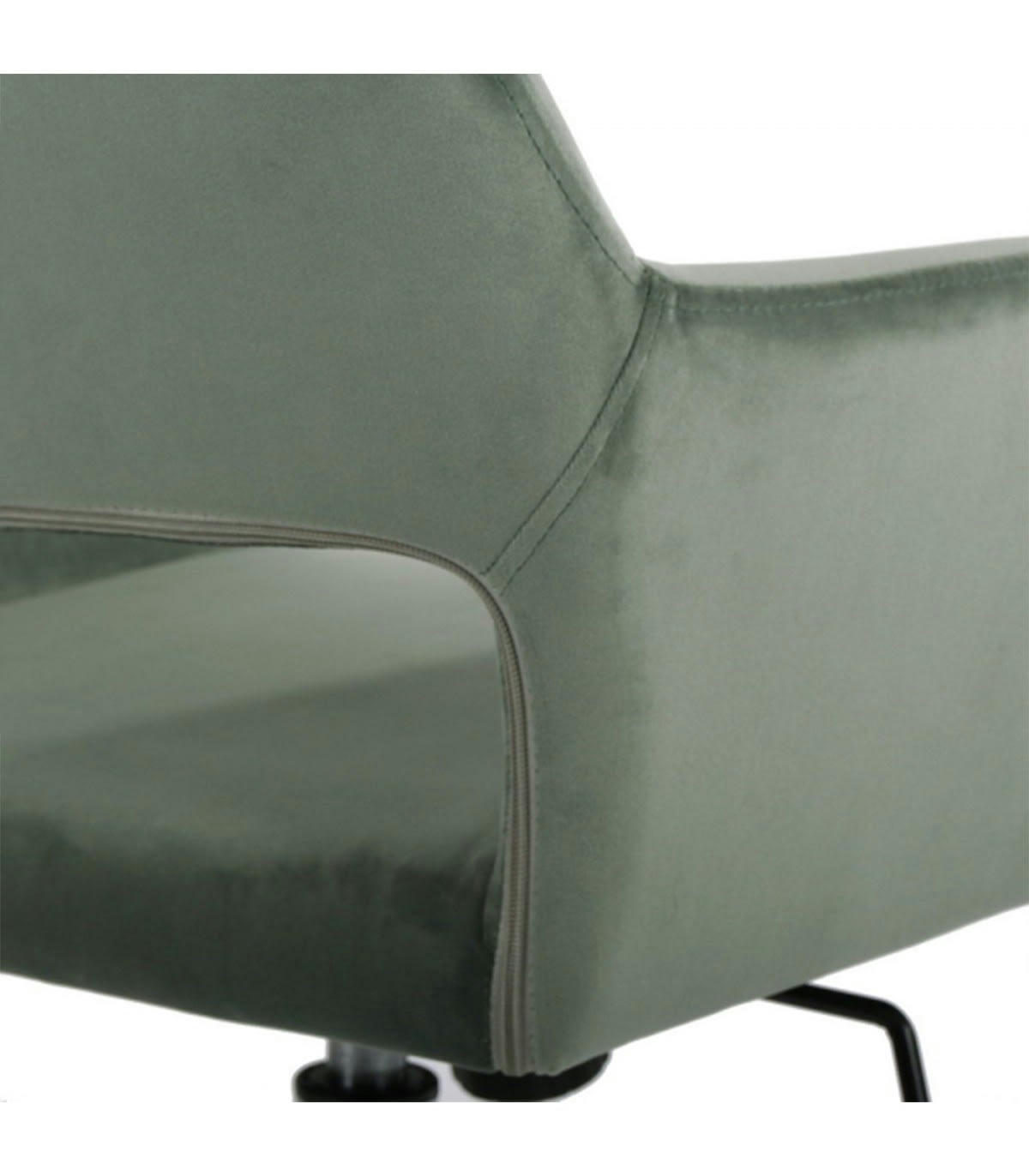 ROSS - Fauteuil de bureau en velours ajustable