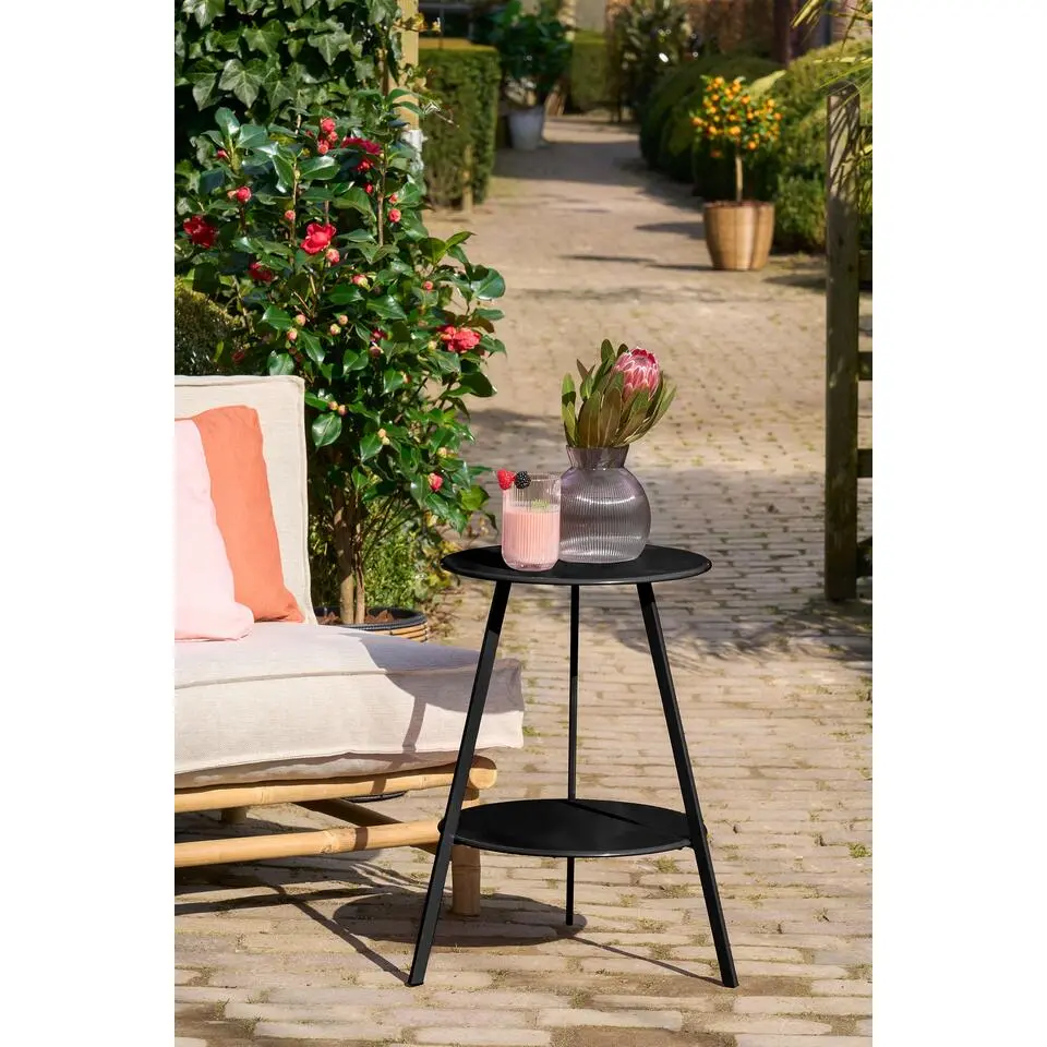 Mica Decorations Seatle Bijzettafel Rond voor Buiten