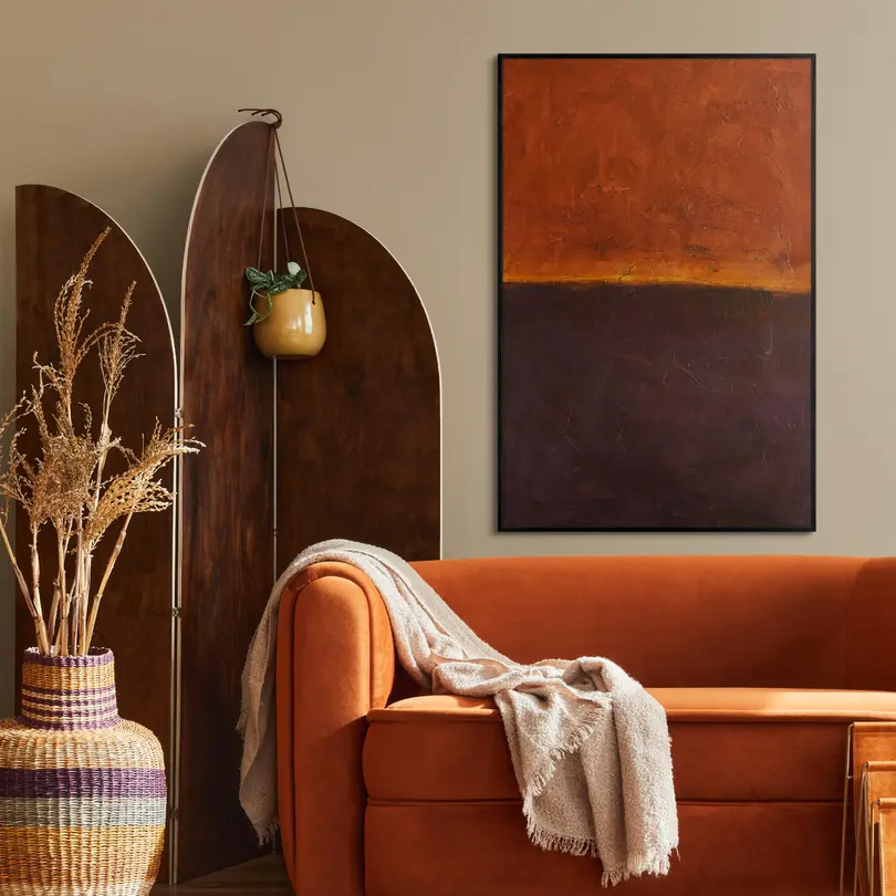 Bild mit Rahmen Design Painting