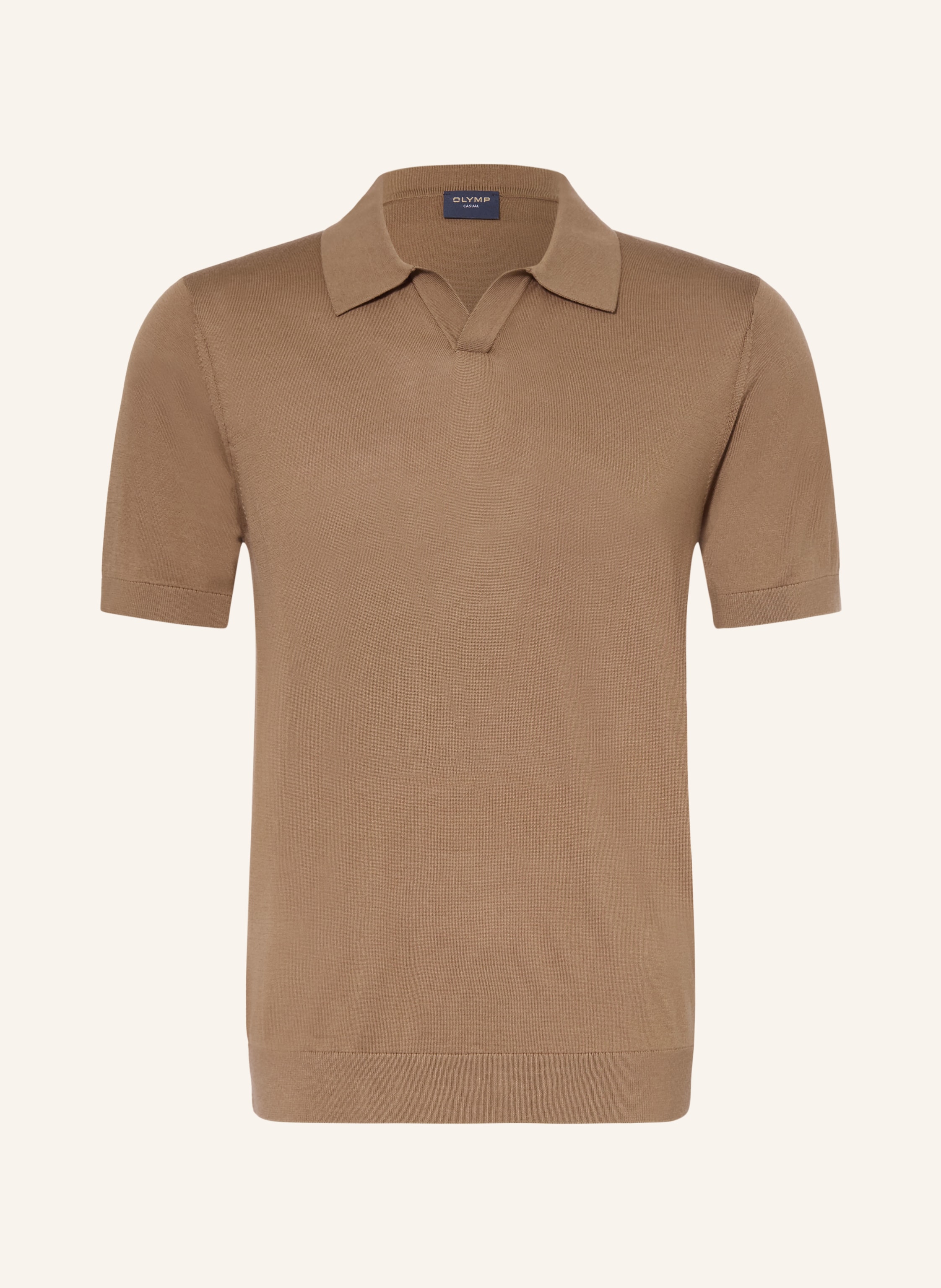 OLYMP Strick-Poloshirt
