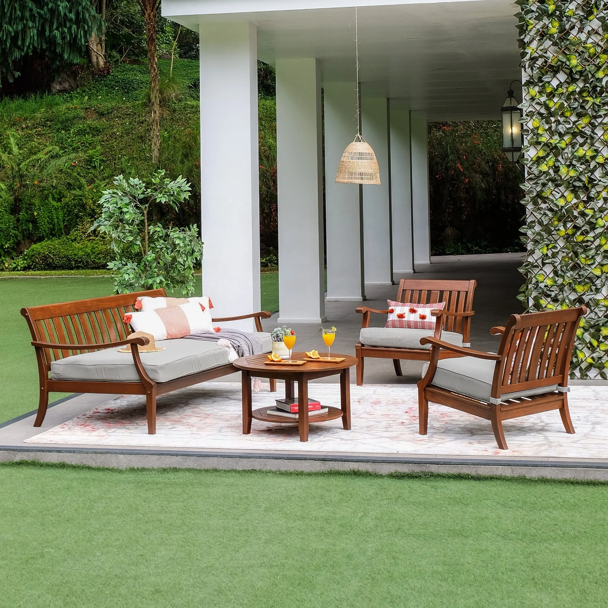 Cambridge Casual Camden Solid Wood Outdoor Daybed